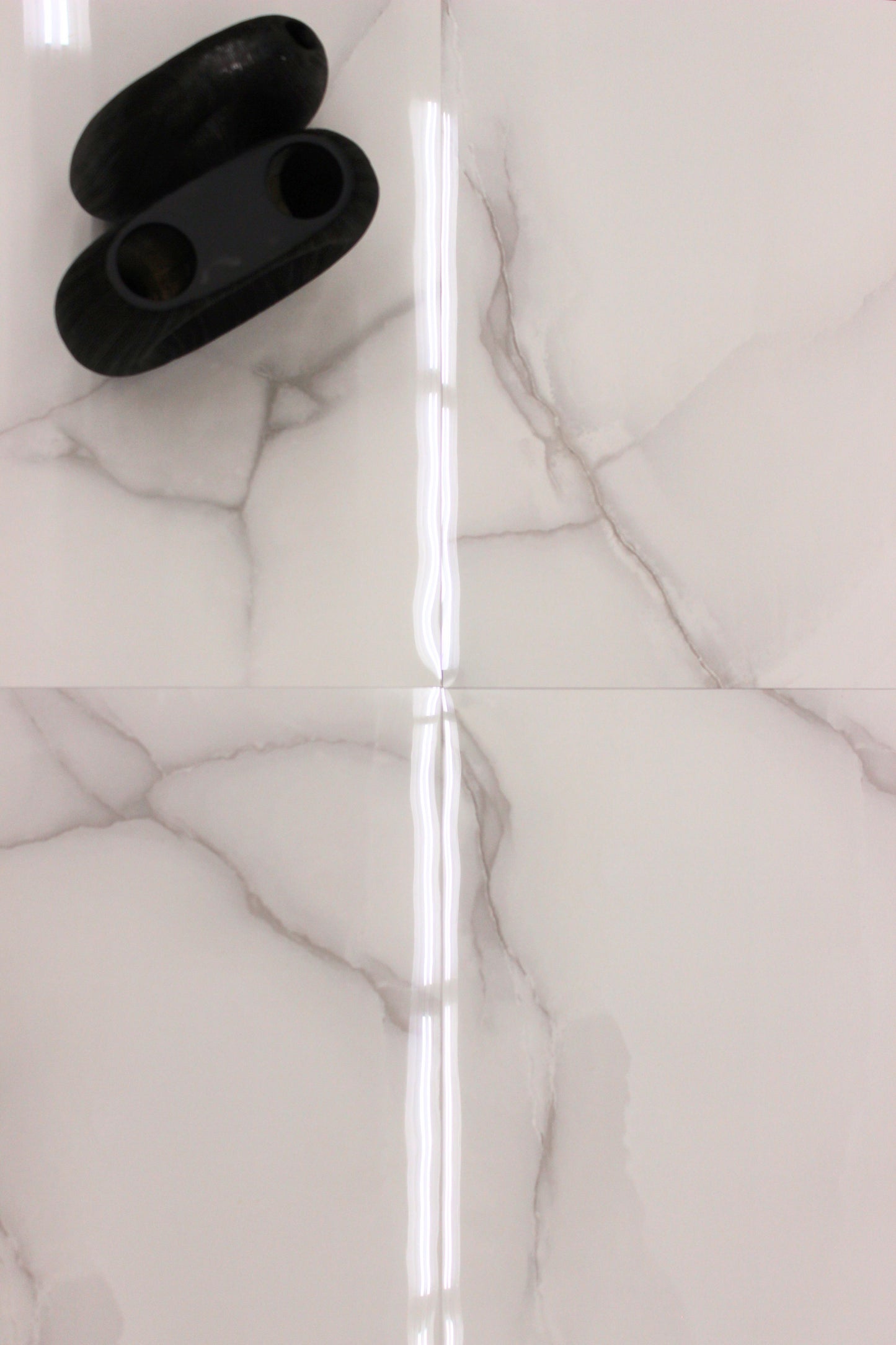 Ceramic onyx gem 24x24r bianco poli 3.87 sqft/pcs