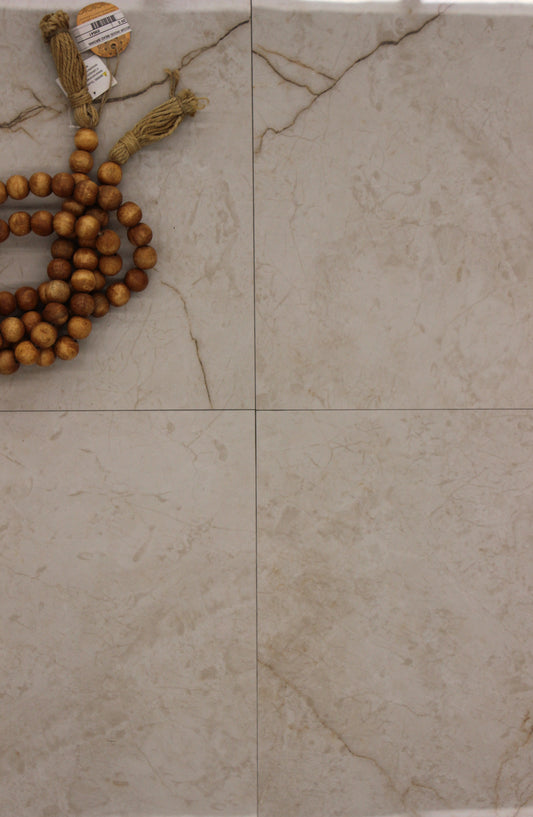 Ceramic saint lux beige 24x24 15.50 sqft/box