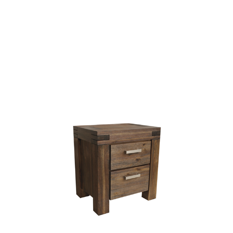 Nightstand prague 2 drawers tuffle